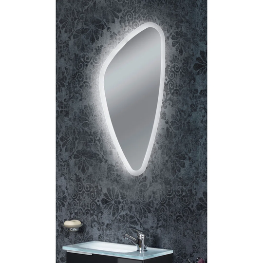 Novelty Lighted Wall Mounted Bathroom Mirror