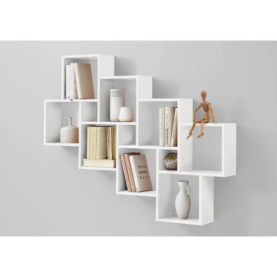 11 Piece Cubby Shelf