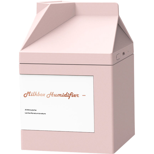 Asupermall - Humidifier Creative Milk Carton Humidifier Desktop usb Charging Atomizer Whisper-Quiet Mute Mini Humidifier Portable Small Humidifier