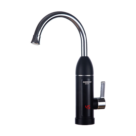 Electric instantaneous water heater tap