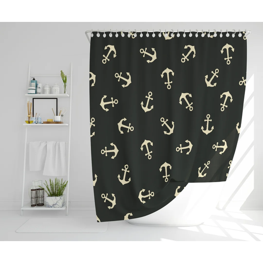 Greyson Polyester Shower Curtain Set