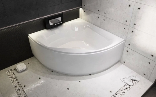 RIHO ATLANTA Acrylic Corner Bathtub 140X140cm