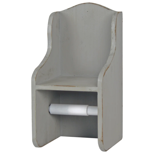 Wall Mounted Toilet Roll Holder with Shelf