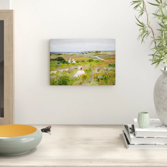 'Long Island Shinnecock' by William Merritt Chase Painting Print