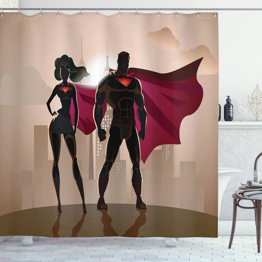 Blaque 13 Piece Polyester Shower Curtain Set