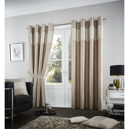 Chasse Eyelet Room Darkening Curtains