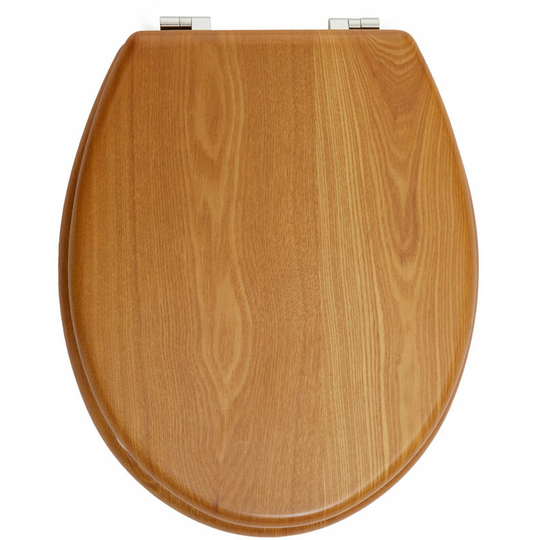 Light Oak Toilet Seat - Premier Housewares