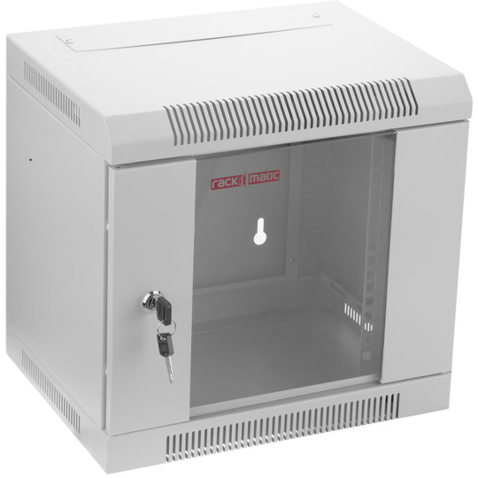 Rackmatic - Server rack cabinet 10 inch 6U 370x280x350mm wallmount white TENRack