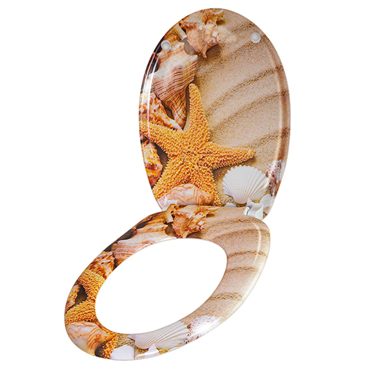 Jedah Soft Close Round Standard Toilet Seat