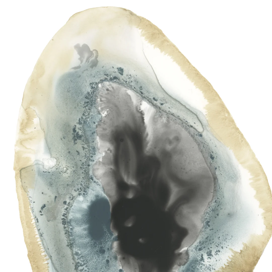 Cropped Geodes III by June Erica Vess - Print