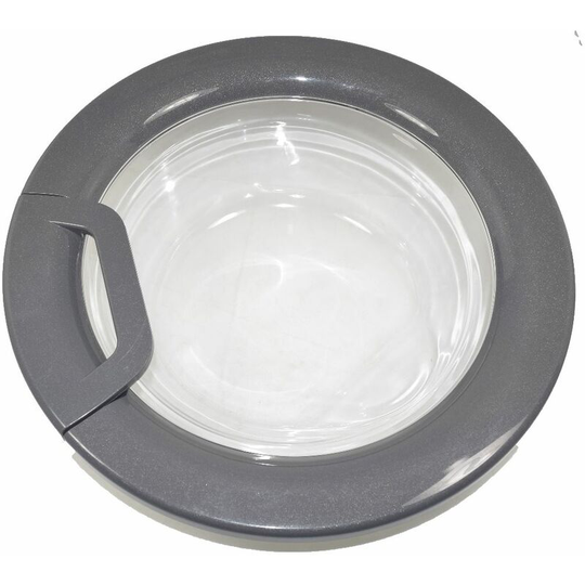 Door Frame Glass Hot Point Graphitefutura for Hotpoint Washing Machines