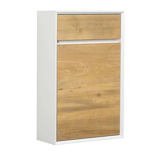 Bela 50Cm W x 79Cm H x 22Cm D Back to Wall Toilet Unit