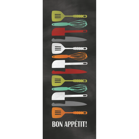 Cook in Kitchen IV - Wrapped Canvas Painting Print