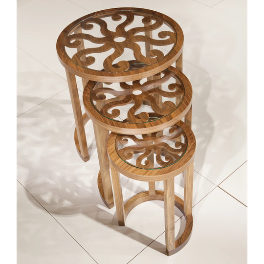 Octopus 3 Piece Side Table Set