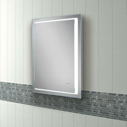 HIB - Spectre 50 led Illuminated Rectangular Mirror - 500mm Wide - 79510000 - Clear