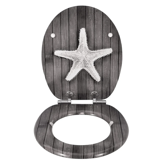 Ceasia Soft Close Round Standard Toilet Seat