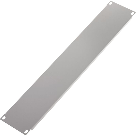 Rackmatic - 2U blank panel for 19 rack cabinet White cover