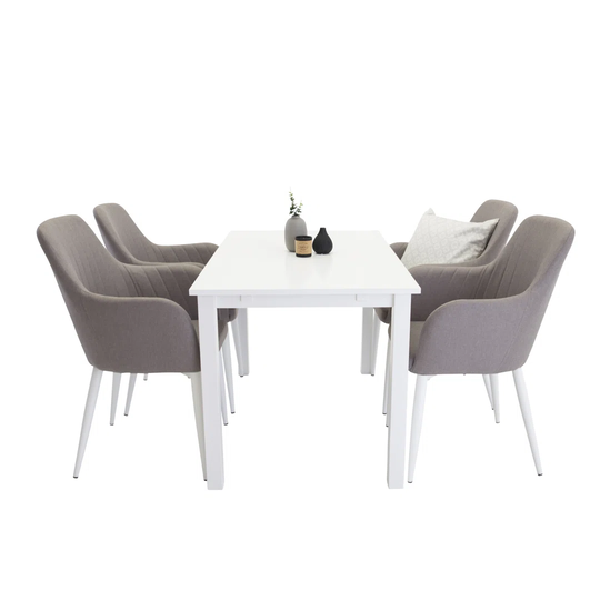 Farmington Extendable Dining Set with 4 Chairs