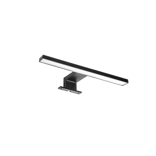 Geigle 1-Light LED Black Mirror Light