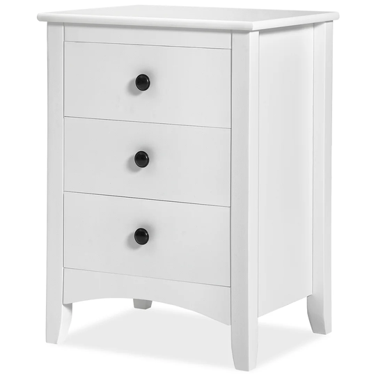 Sheppard 3 Drawer Bedside Table