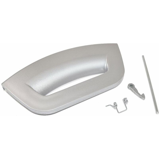 Hotpoint Washing Machine Door Handle Kit Futura Silver Metalic