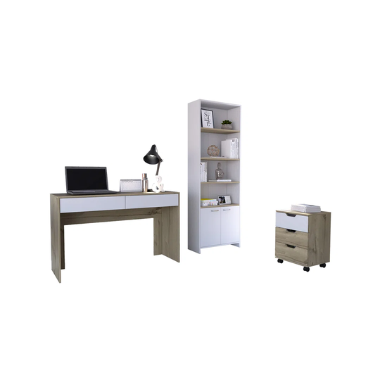 Set Z Office, Desk Acre Z 120 + File Cabinet Vilna + Bookshelf Z 63