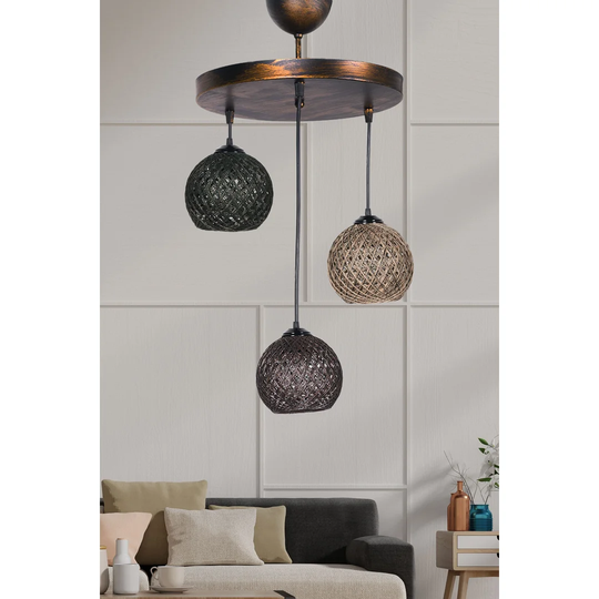 Fincham 3 - Light Cluster Globe Pendant