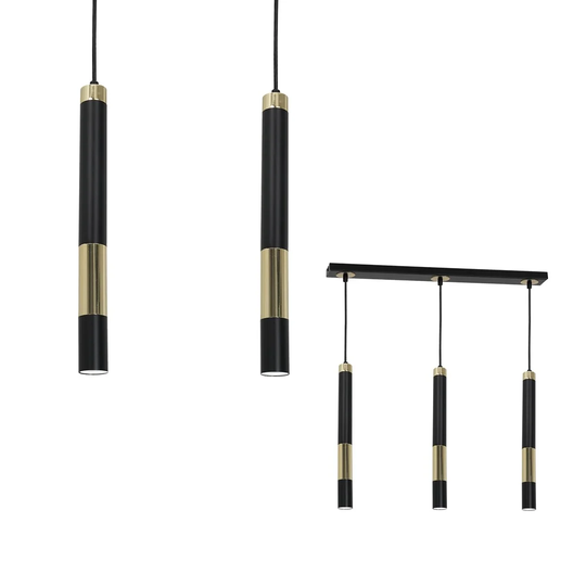 Lake Park 3-Light Kitchen Island Cylinder Pendant
