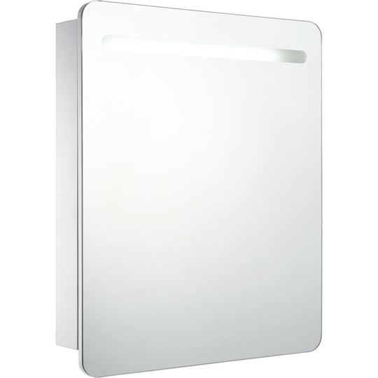 Vidaxl - led Bathroom Mirror Cabinet 68x9x80 cm White
