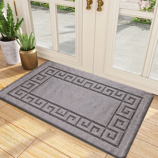 Ghaisas Power Loomed Grey Rug
