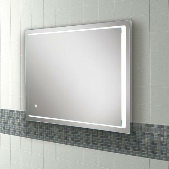 HIB - Spectre 60 led Illuminated Rectangular Mirror - 600mm Wide - 79520000 - Clear