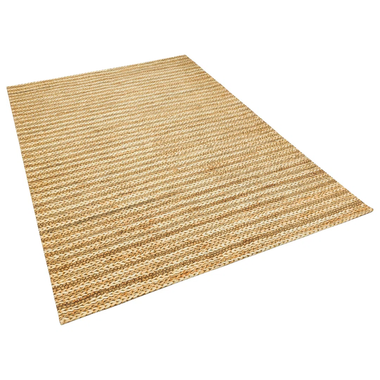 Javin Columbus Machine Woven Cotton Beige Rug