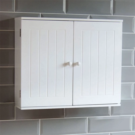 Kwinana 60cm W x 50cm H x 15cm D Wall Mounted Bathroom Cabinet