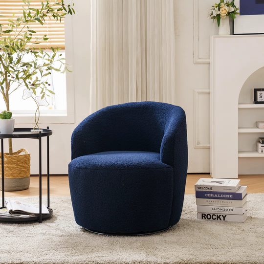 Chackbay Upholstered Swivel Armchair