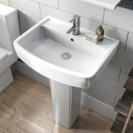 Ecklund 7 Pieces 50mm Toilet & Basin Suite with Mirror