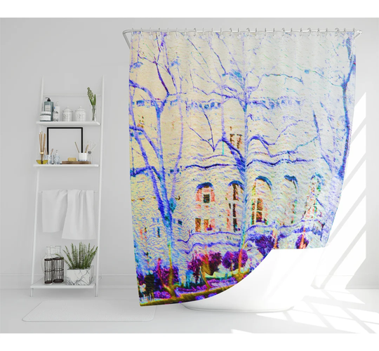 Dimitrius Polyester Shower Curtain Set