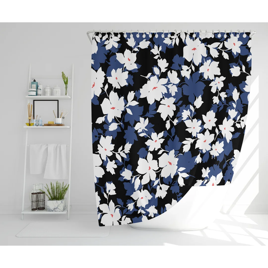Waterhouse Polyester Shower Curtain Set