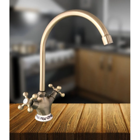 Krick Vintage Retro Vintage Touch Twin Lever Monobloc Tap