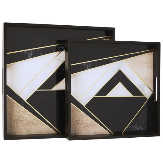 Culley 2 Piece Serving Tray Set