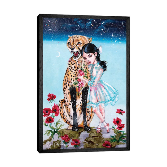 Inner Milkyway by Julie Filipenko - Floater Frame Graphic Art on Canvas