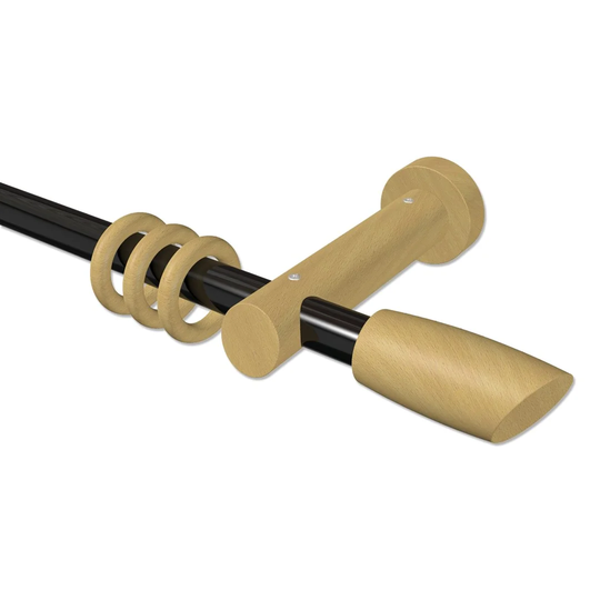 Boxford Single Curtain Pole Set