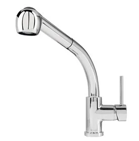 Single Handle Pull Out Monobloc Mixer Tap with Spray