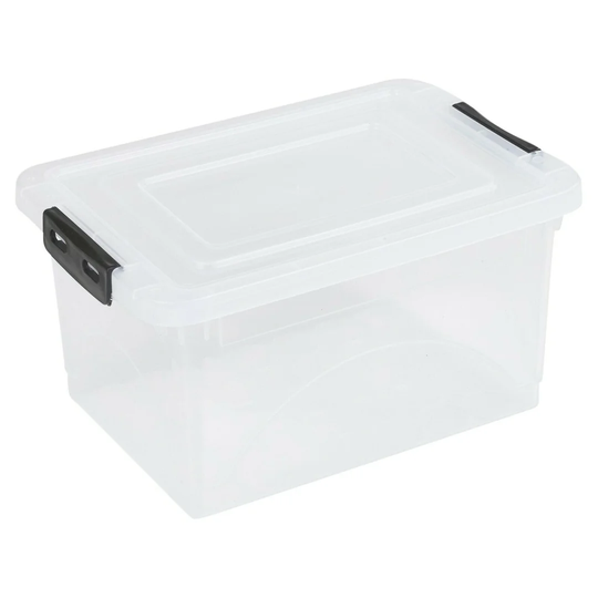 Click N Store 4 Piece Plastic Storage Box Set