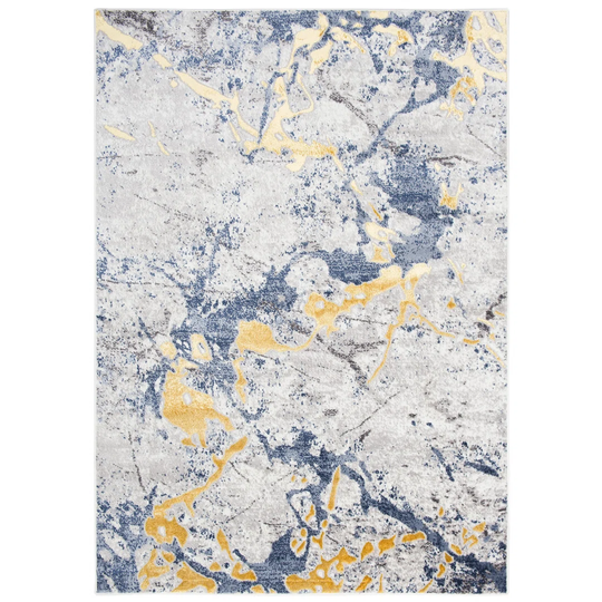 Barnicle Flatweave White/Yellow/Grey Rug