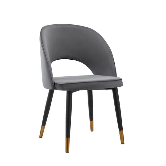 Hilson Velvet Upholstered Armchair