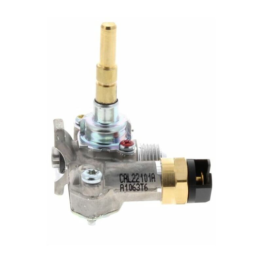 Hotpoint Ariston - Gas Tap Medium/auxil Iary Copreci for Hotpoint/Indesit/Ariston Cookers and Ovens
