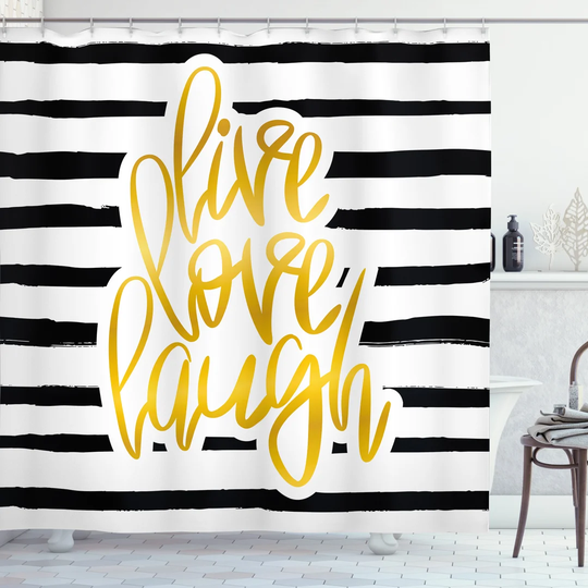 Talullah Polyester Shower Curtain