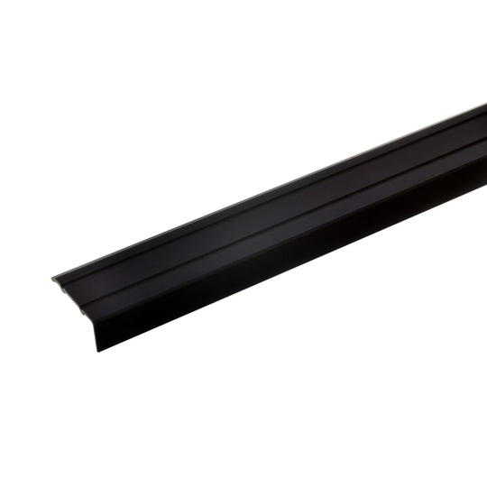 Abdelilah Metal 1 cm Thick x 2 cm Wide x 135 cm Length Stair Nose in Dark Bronze