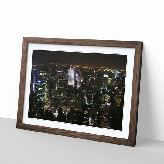 'New York City Skyline USA 4' Framed Photographic Print