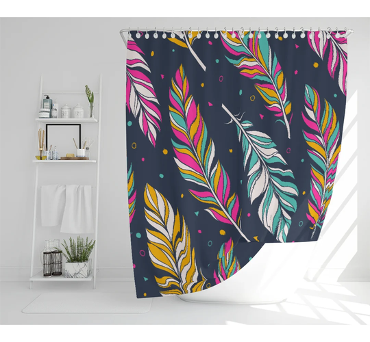 Broten Polyester Shower Curtain Set